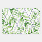Tropical Summer Palm Blätter Muster (Vorderseite)