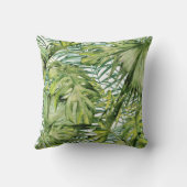 Tropical Summer Palm Tree Cushion Kissen (Rückseite)