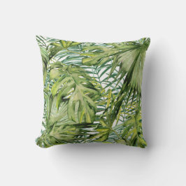 Tropical Summer Palm Tree Cushion Kissen