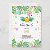 Tropical Summer Party Einladung (Vorderseite)