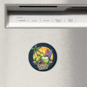 Tropical Summer Party Magnet (In Situ (Geschirrspüler))