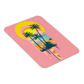 Tropical Summer Sunset Süßigkeiten Paradies Magnet (Rechte Seite)