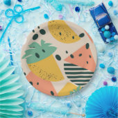 Tropical & Summer Vibes Pappteller (Party)