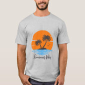 Tropical Summer Vibes T-Shirt (Vorderseite)