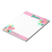 Tropical Summer Vibrant To Do List  Notizblock (Rotiert)