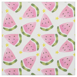 Tropical Summer Watermelon Christmas Pattern Yard Stoff