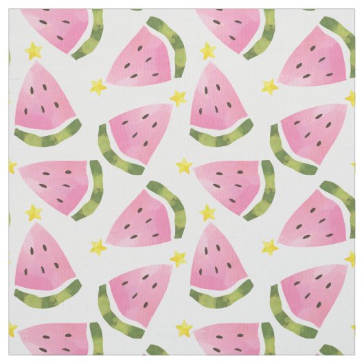 Tropical Summer Watermelon Christmas Pattern Yard Stoff (Muster)