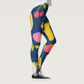 Tropical Summer Waves Beach Party Muster Leggings (Rechts)