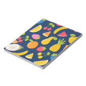 Tropical Summer Waves Beach Party Muster Notizblock (Rotiert)