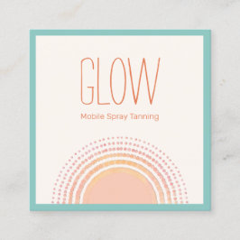 Tropical Sun Mobile Spray Tan Calling Card Telefonnummerkarte