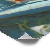 Tropical Sunflower Beach Wall Art | Ocean Print"  Poster (Ecke)