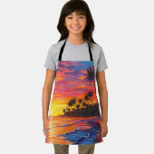 Tropical Sunset Apron Schürze (Insitu)