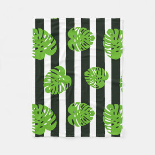 Tropical Sunset Art Fleecedecke