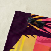 Tropical Sunset Beach Handtuch (Beispiel)