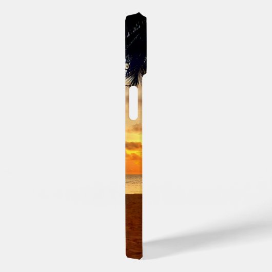 Tropical Sunset Beach Phone Case (Rückseite / Rechts)
