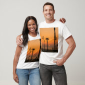 Tropical Sunset Beach T - Shirt (Unisex)