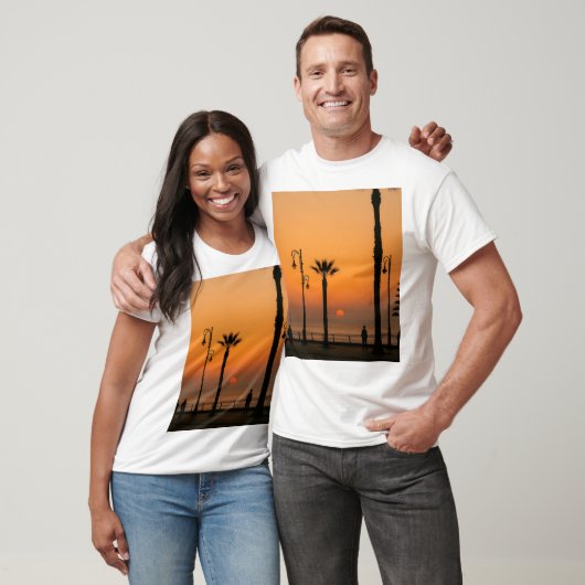 Tropical Sunset Beach T - Shirt (Unisex)