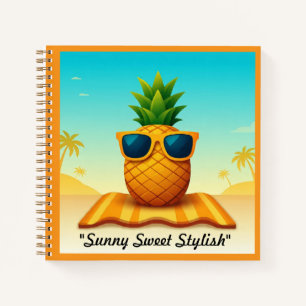 "Tropical Sunset Bliss" Notizblock