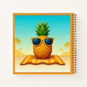 "Tropical Sunset Bliss" Notizblock (Rückseite)