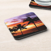 Tropical Sunset Cork Untersetzer (Linke Seite)