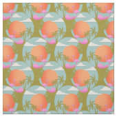Tropical Sunset Flamingo Stoff (Muster)
