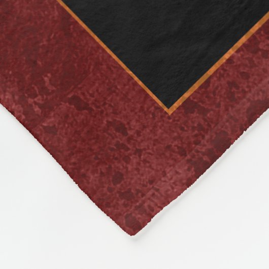 Tropical Sunset Fleece Blanket (Ecke)