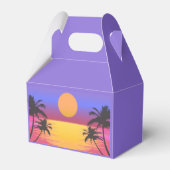 Tropical Sunset Graphic Geschenkschachtel (Rückseite)