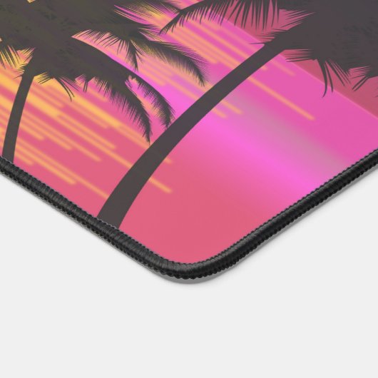 Tropical Sunset Graphic Schreibtischunterlage (Ecke)