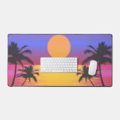 Tropical Sunset Graphic Schreibtischunterlage (Tastatur & Maus)