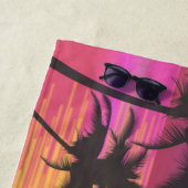 Tropical Sunset Graphic Strandtuch (Beispiel)
