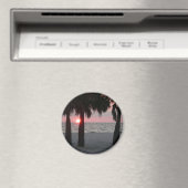 Tropical Sunset Magnet (In Situ (Geschirrspüler))