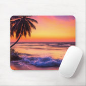 Tropical Sunset Mousepad (Mit Mouse)