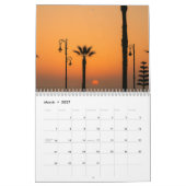 Tropical Sunset Notebook - Inspirierend und Friedl Kalender (Mär 2027)