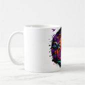 Tropical Sunset Palm Mug – Colorful Beach Vibes Co Kaffeetasse (Links)