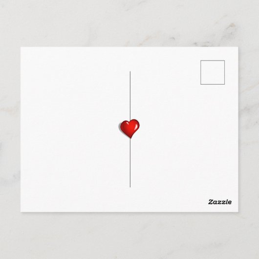 Tropical Sunset Palm Trees Postkarte (Rückseite)