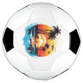 Tropical Sunset Paradise Fußball (Gedreht)