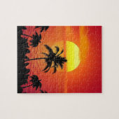 TROPICAL SUNSET PARADISE-Puzzle Puzzle (Horizontal)