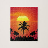 TROPICAL SUNSET PARADISE-Puzzle Puzzle (Vertikal)
