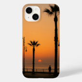 Tropical Sunset Phone Case - Ruhe tragen (Rückseite)