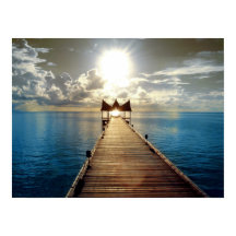 Tropical Sunset Poster