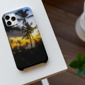Tropical Sunset Print Case