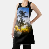 Tropical Sunset Print Schürze (InSitu)