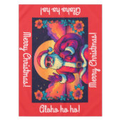 Tropical Sunset Santa Tischdecke (Vorderseite)