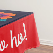 Tropical Sunset Santa Tischdecke (Beispiel)