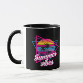 Tropical Sunset Summer Vibes Coffee Tasse (Links)
