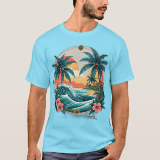 Tropical Tattoo Art - Sailor Jerry Inspiriertes De T-Shirt