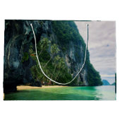 Tropical Thailand Island Vacation Retreat Große Geschenktüte (Rückseite)
