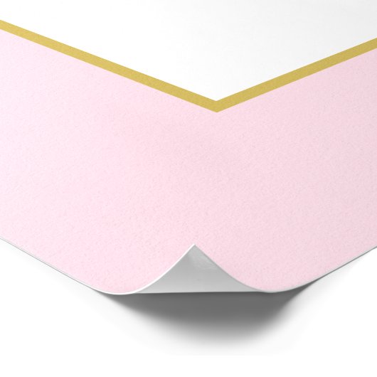 Tropical Theme Brautparty Welcome Poster (Ecke)