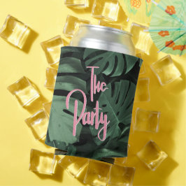 Tropical Theme Bridal Junggeselinnen-Abschied Dosenkühler