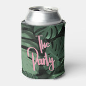 Tropical Theme Bridal Junggeselinnen-Abschied Dosenkühler (Kanne Vorderseite)